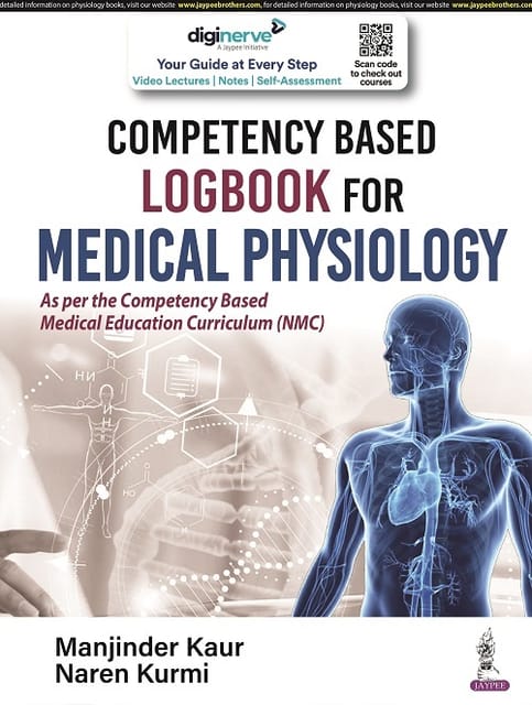 Competency Based Logbook for Medical Physiology 1st Edition 2022 by Manjinder Kaur