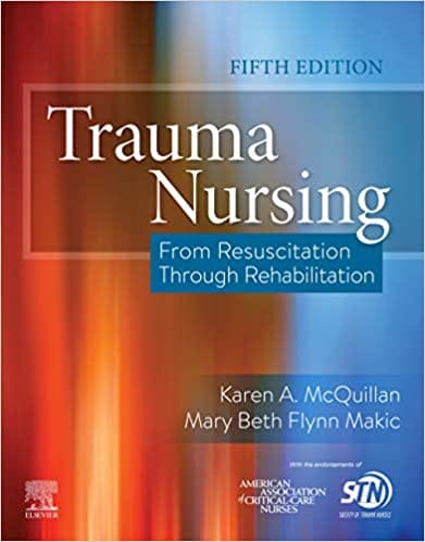 Trauma Nursing 5th Edition 2019 By McQuillan