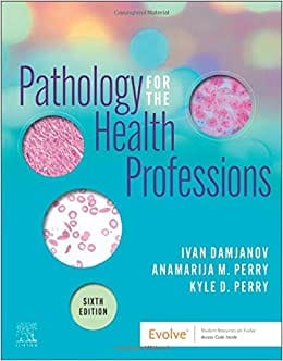 Pathology for the Health Professions 6th Edition 2021 By Damjanov