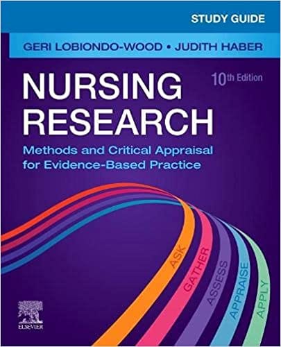 Study Guide for Nursing Research 10th Edition 2021 By Wood