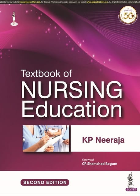 Textbook of Nursing Education 2nd Edition 2021 by KP Neeraja