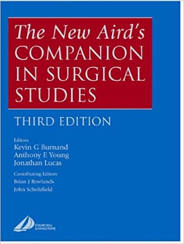 The New Aird's Companion in Surgical Studies 3rd Edition 2005 By Burnand Publisher Elsevier