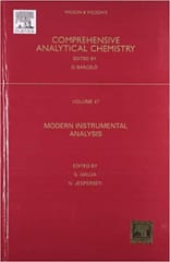Wilson & Wilson's Comprehensive Analytical Chemistry: Modern Instrumental Analysis 2009 By Barcelo Publisher Elsevier
