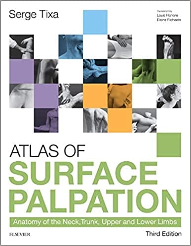 Atlas of Surface Palpation 3rd Edition 2016 By Tixa Publisher Elsevier