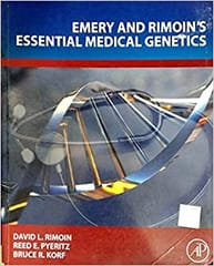 Emery & Rimoin's Essential Medical Genetics 2013 By Rimoin Publisher Elsevier