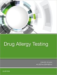 Drug Allergy Testing 2018 By Khan Publisher Elsevier