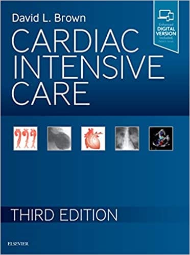 Cardiac Intensive Care With Access Code 3rd Edition 2019 By Brown D.L Publisher Elsevier