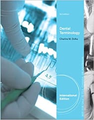 Dental Terminology 3rd Edition 2013 By Dofka C M Publisher Cengage