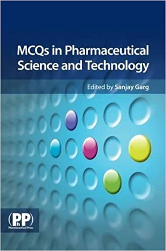 MCQs in Pharmceutical Science & Technology  2011 By Garg Publisher Pharmaceutical Press
