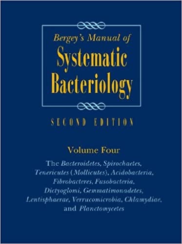 Bergey's Manual of Systematic Bacteriology 2nd Edition Volume 4 2011 By Bergey's Garrity Publisher Springer