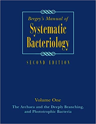 Bergey's Manual of Systematic Bacteriology 2nd Edition Volume 1 2001 By Bergey's Garrity Publisher Springer