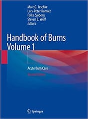 Handbook of Burns Acute Burn Care 2nd Edition Vol 1 2020 By Jeschke M G Publisher Springer