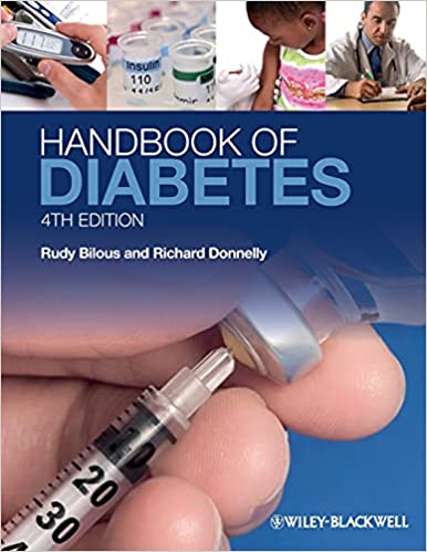 Handbook of Diabetes 4th Edition With CD 2010 By Bilous Publisher Wiley