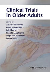 Clinical Trials in Older Adults 2015 By Cherubini Publisher Wiley