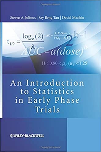 An Introduction to Statistics in Early Phase Trials 2010 By Julious Publisher Wiley