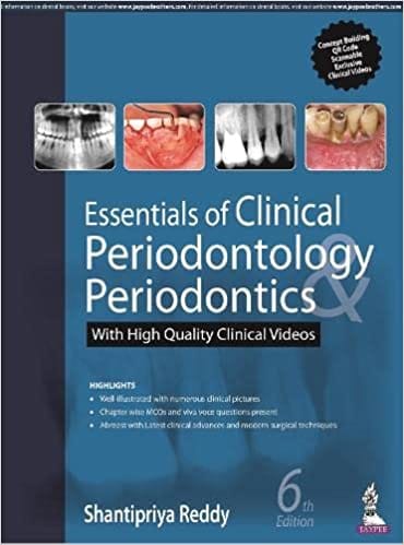Essentials of Clinical Periodontology & Periodontics 6th Edition 2022 By Shantipriya Reddy