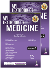 API TEXTBOOK OF MEDICINE 12th Edition 2022 ( 2 Volume Set) by Sandhya A Kamath