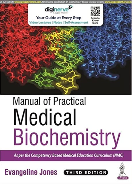 Manual Of Practical Medical Biochemistry 3rd Edition 2022 By Evangeline Jones