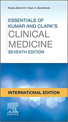 Essentials of Kumar and Clark's Clinical Medicine 7th Internationl Edition 2022 By Zammitt