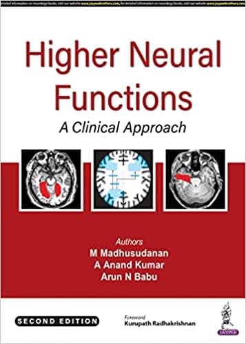 Higher Neural Functions 2nd Edition 2022 By M Madhusudanan