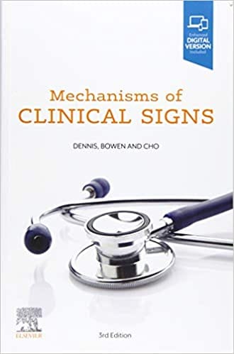 Mechanisms of Clinical Signs 3rd Edition 2020 By Dennis
