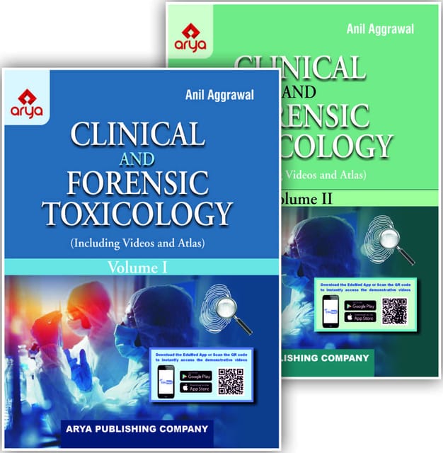 Clinical And Forensic Toxicology Set Of 2 Volume 1st Edition Reprint 2022 By Anil Aggrawal