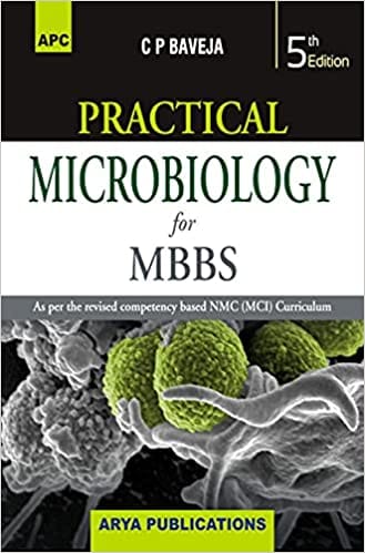 Practical Microbiology For MBBS 5Th Edition Reprint 2023 By C P Baveja
