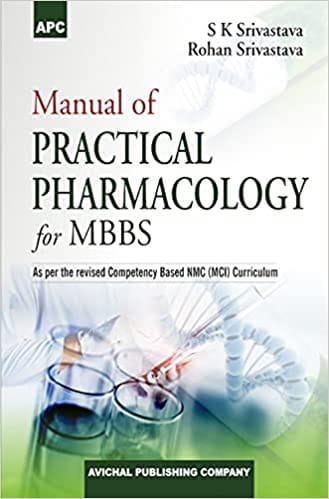 Manual Of Practical Pharmacology For MBBS 1st Edition Reprint 2023 By S K Srivastava