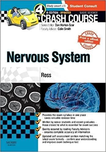 Crash Course Nervous System 4th Edition 2016 By Ross J