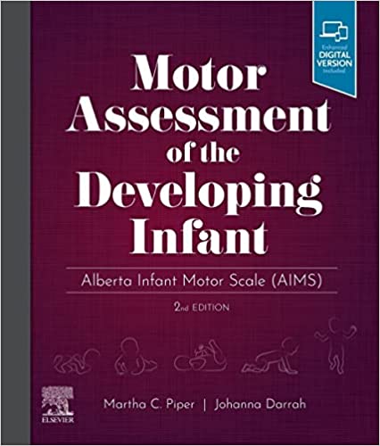 Motor Assessment Of The Developing Infant Alberta Infant Motor Scale 2nd Edition 2022 By Piper M