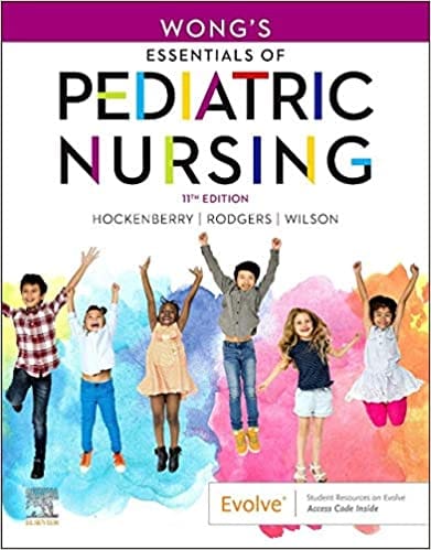 Wongs Essentials Of Pediatric Nursing 14th Edition 2022 By Hockenberry M J