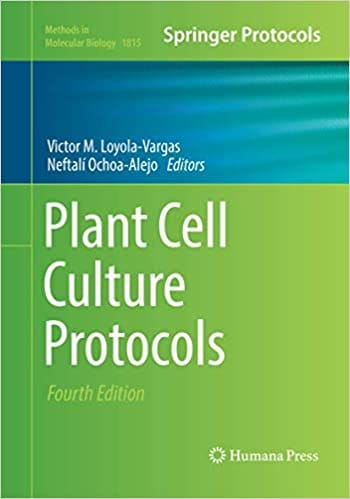Plant Cell Culture Protocols 4th Edition 2018 By Loyola Vargas V M