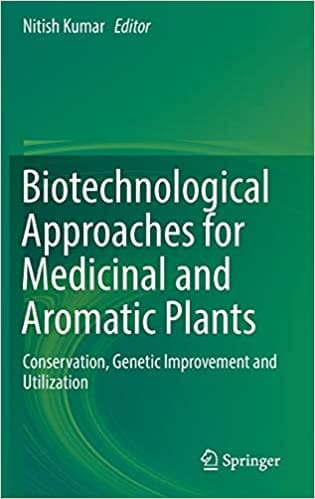 Biotechnological Approaches For Medicinal And Aromatic Plants Conservation Genetic Improvement And Utilization 2018 By Kumar N