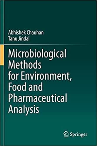 Microbiological Methods For Environment Food And Pharmaceutical Analysis 2020 By Chauhan A