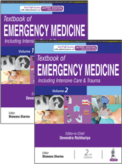 Textbook of Emergency Medicine 2 Volume Set 2nd Edition 2022 By Devendra Richhariya