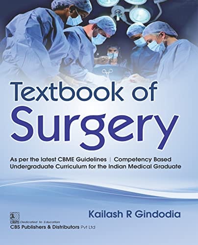 Textbook Of Surgery 2022 By Kailash R Gindodia