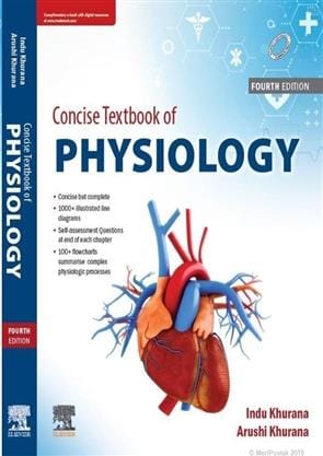 Concise Textbook of Physiology 4th Edition 2022 by Indu Khurana