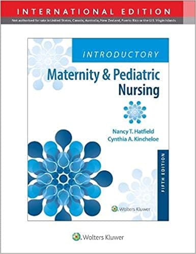 Introductory Maternity And Pediatric Nursing 5th Edition 2022 By Hatfield N T