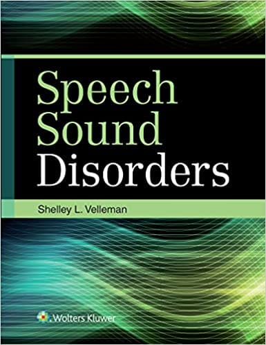 Speech Sound Disorders 2016 By Velleman S L