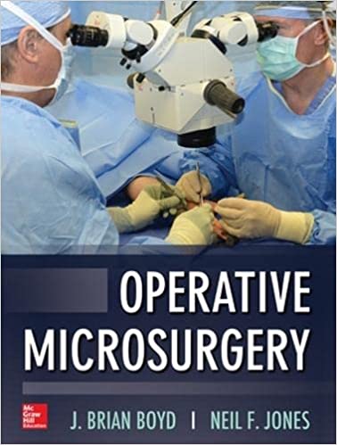 Operative Microsurgery 2015 By Boyd J B