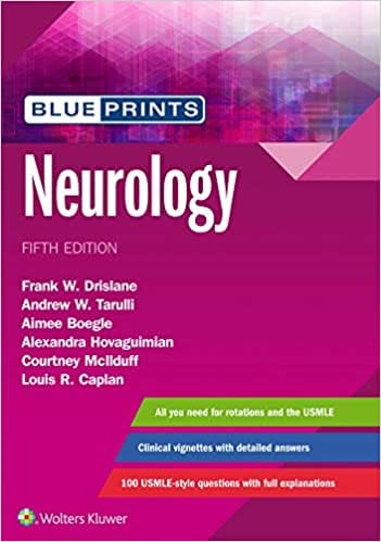 Blueprints Neurology 5th Edition 2019 By Drislane F W