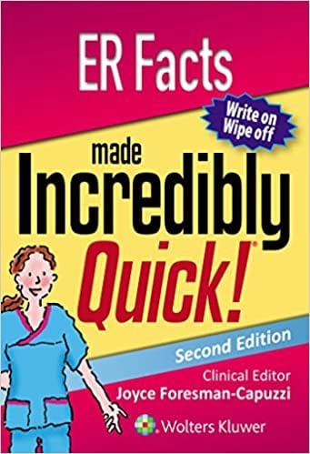 Er Facts Made Incredibly Quick 2nd Edition 2018 By Lippincott Williams