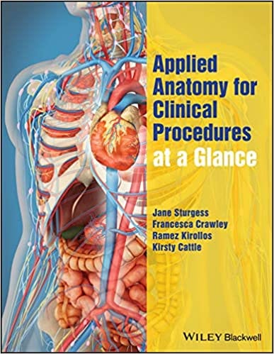 Applied Anatomy For Clinical Procedures At A Glance 2020 By Sturgess J