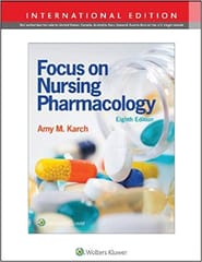 Focus On Nursing Pharmacology 8th Edition 2020 By Karch A M