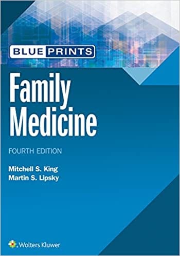 Blueprints Family Medicine 4th Edition 2019 By King M