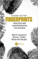 Fingerprints Analysis And Understanding The Science 2nd Edition 2021 By Hawthorne M R