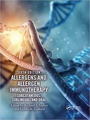 Allergens And Allergen Immunotherapy Subcutanceous Sublingual And Oral 2020 By Lockey R F