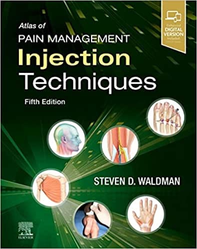 Atlas of Pain Management Injection Techniques 5th Edition 2022 By Waldman