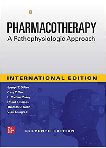 Pharmacotherapy Handbook 11th Edition 2021 By Schwinghammer T L