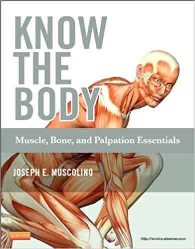 Know the Body: Muscle, Bone, and Palpation Essentials 1st Edition 2011 By Muscolino